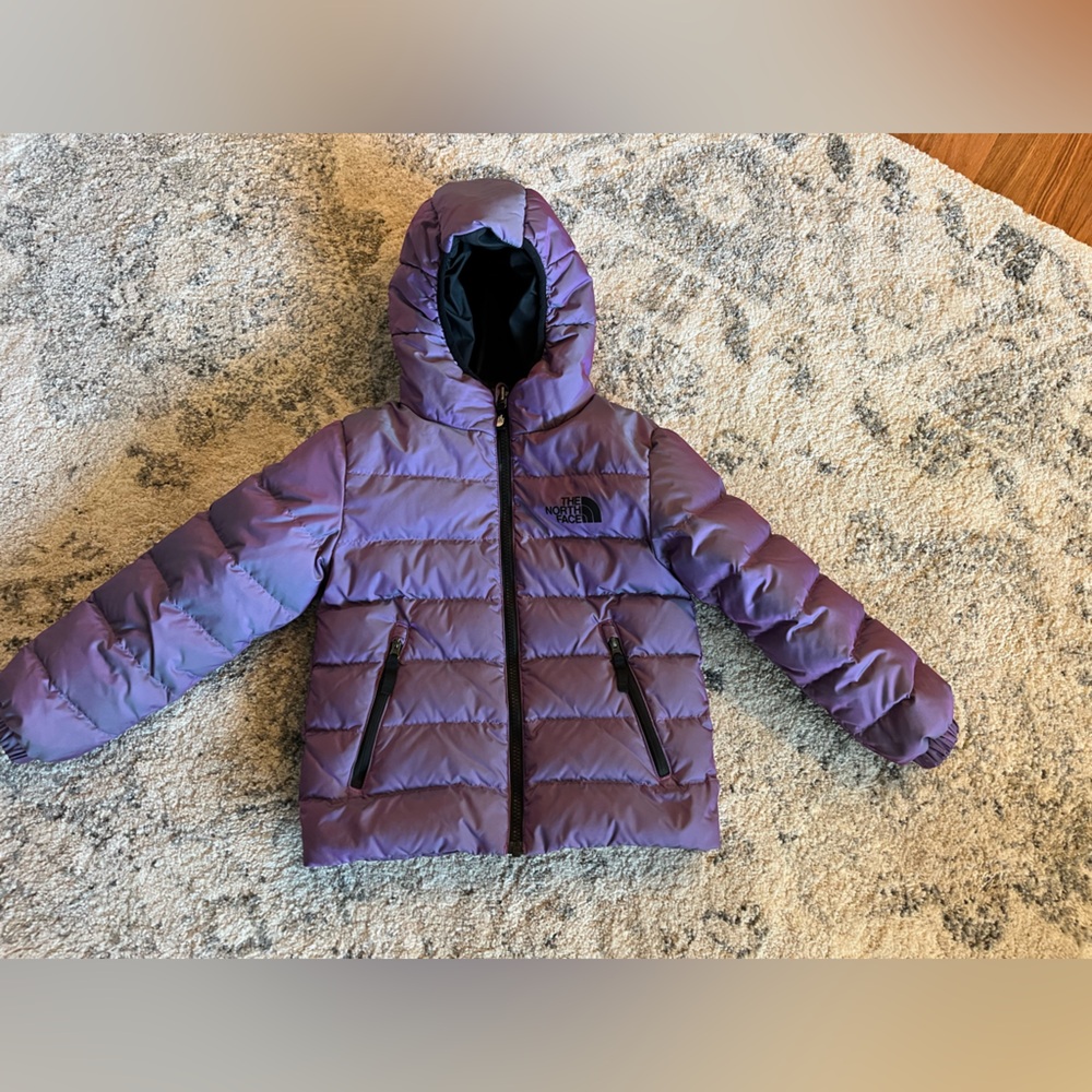 TNF girls winter coat.